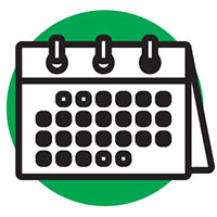 Illustration of a calendar