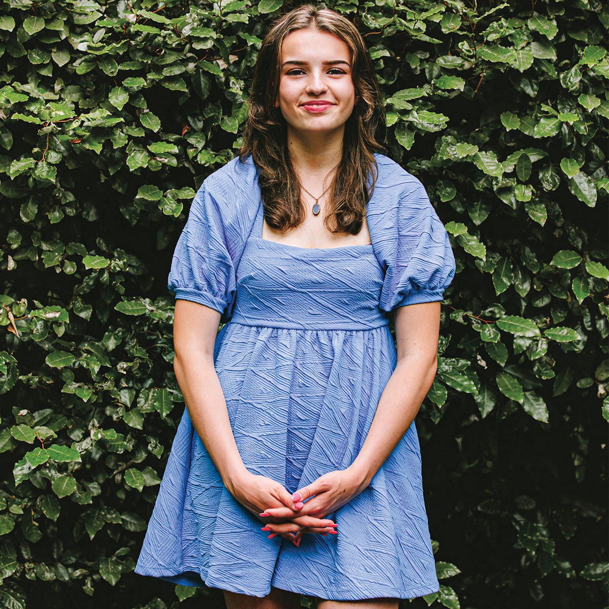 Image of teen posing for photo