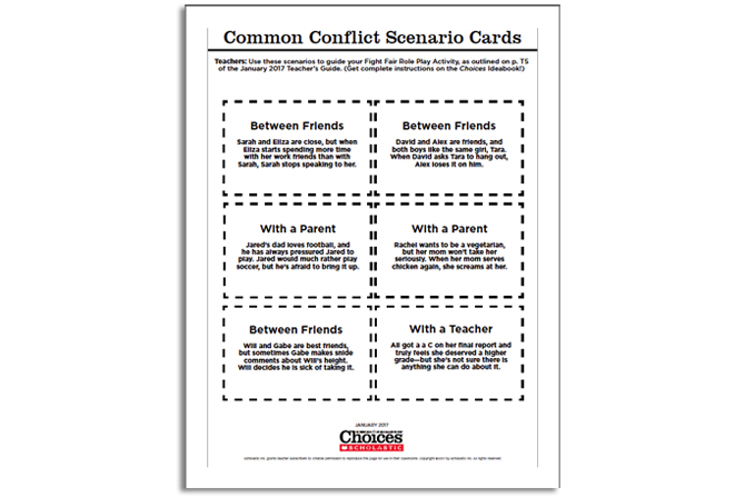 Role-Play Scenarios for Students