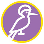 icon of a lark