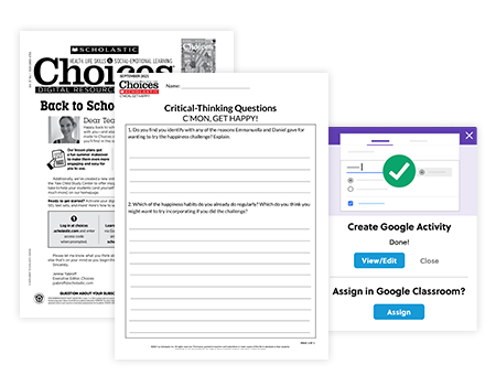 Scholastic Choices | Current Health and SEL Resource for Grades 7-12